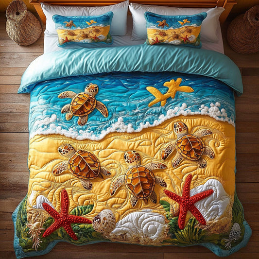 Baby Turtle Beach WY1108072CL Duvet Cover Set