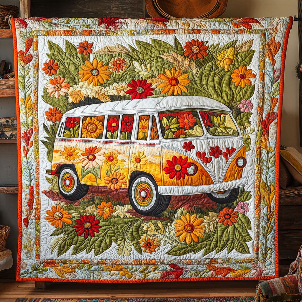 Journey Through Blooms WY0307063CL Quilt