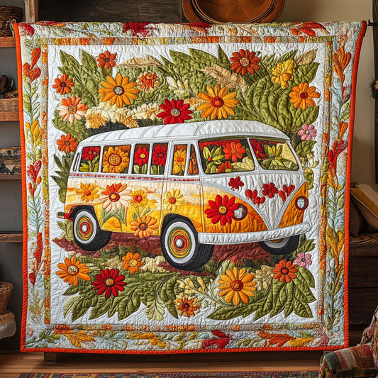 Journey Through Blooms WY0307063CL Quilt