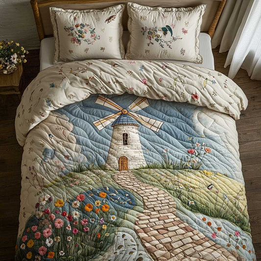 Flower Hill CQ1005001CL Duvet Cover Set