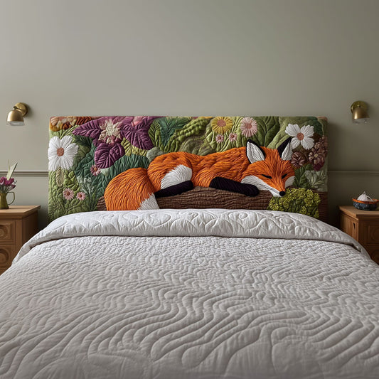 Sleeping Fox QA2812015CL Quilted Headboard Slipcover