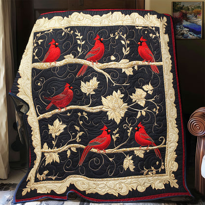 Cardinal Family WY1902060CL Quilt