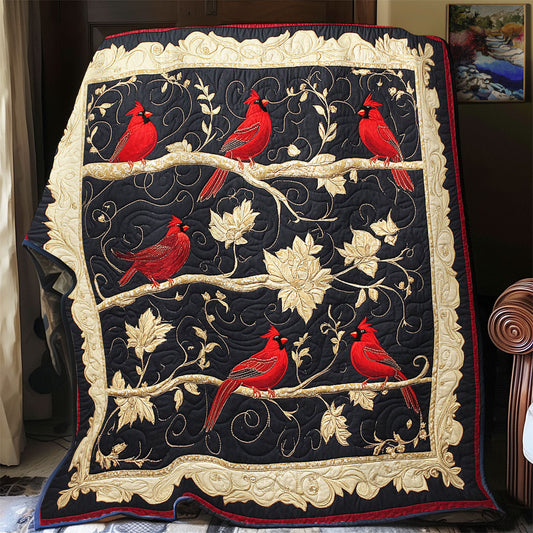 Cardinal Family WY1902060CL Quilt