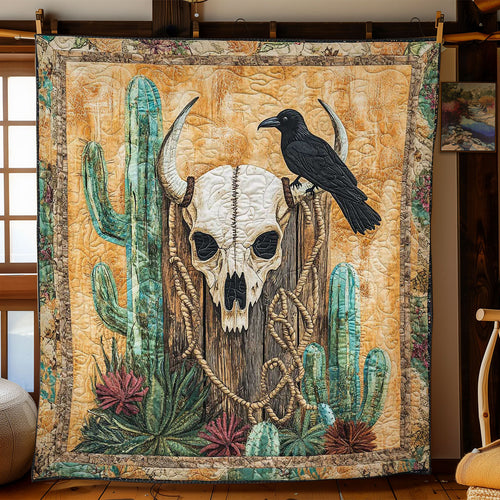 Cow Skull Mystique WN2401013CL Quilt
