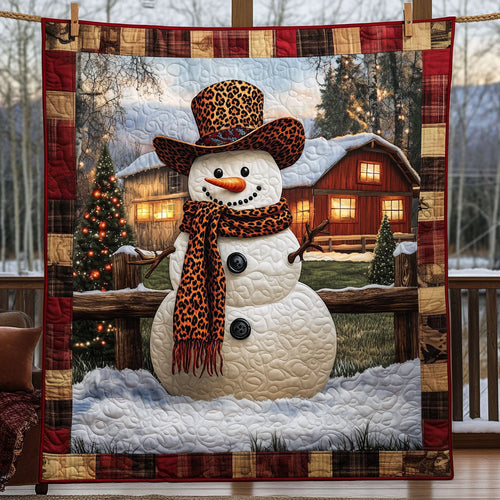 Winter Runway Snowman LT1411014CL Quilt