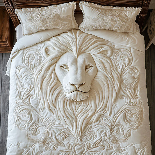 Majestic White Lion WY1202041CL Duvet Cover Set