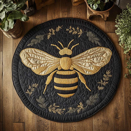 Buzzing Bee WN2703043CL Quilted Round Mat