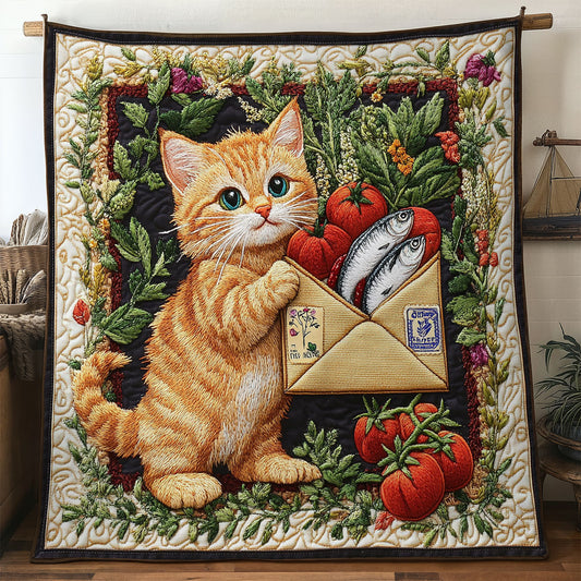 Cat Snacker's Delight WN3006033CL Quilt