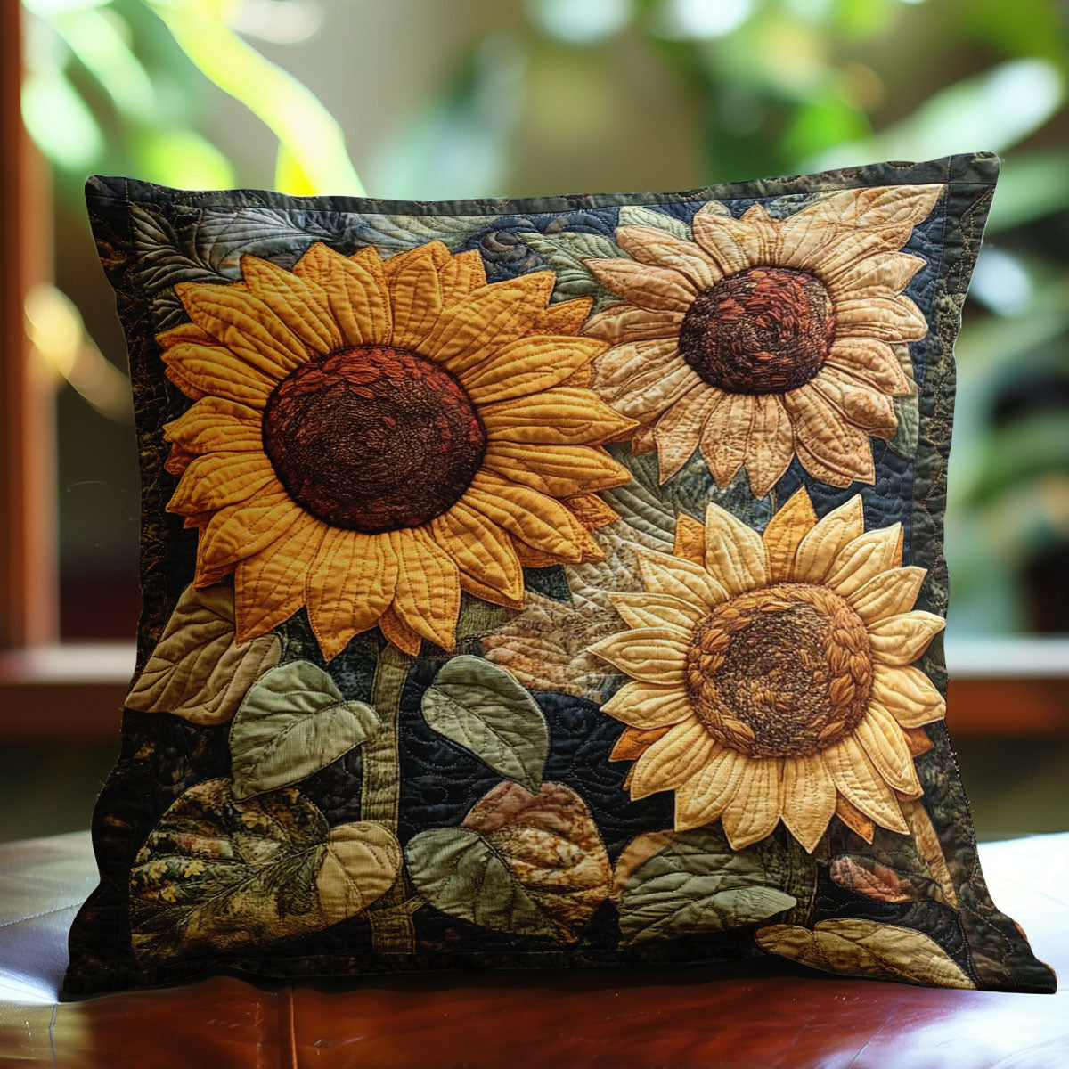 Sunflower Harmony WN1302064CL Quilt Pillow Case