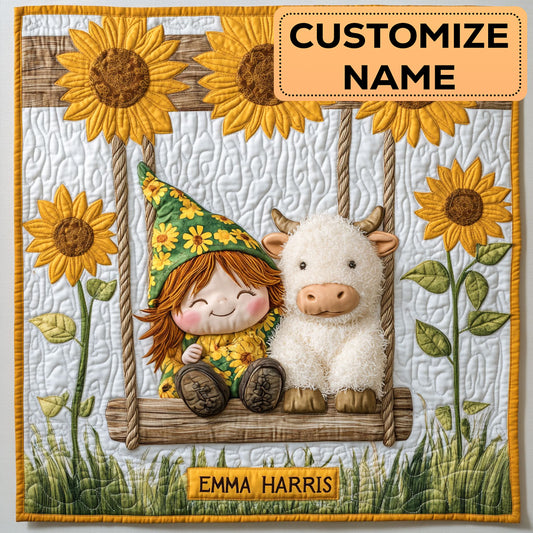 Buddy Of Field CW3007003CL Personalized Baby Quilt