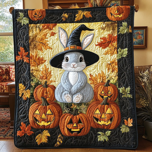 Enchanted Autumn Rabbit WY1208041CL Quilt