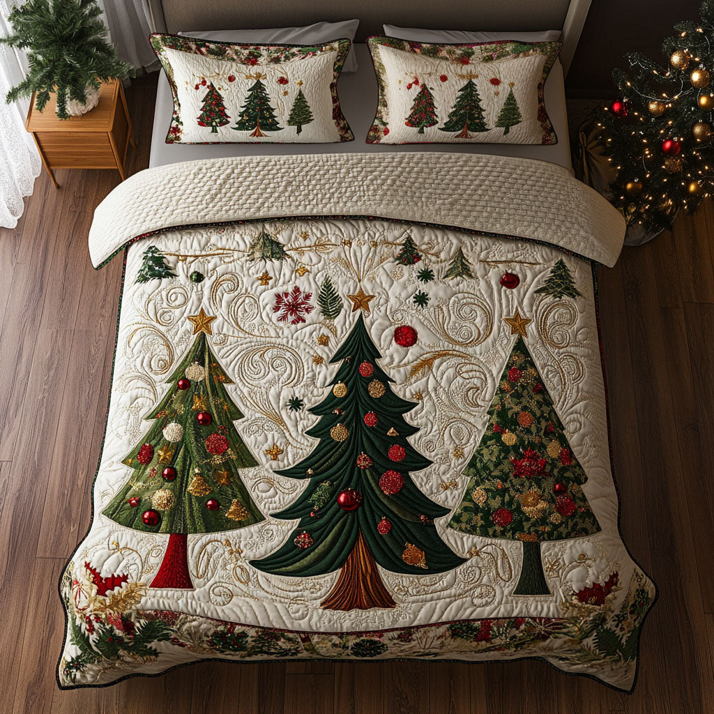 Christmas Tree Frost WN0707012CL Duvet Cover Set
