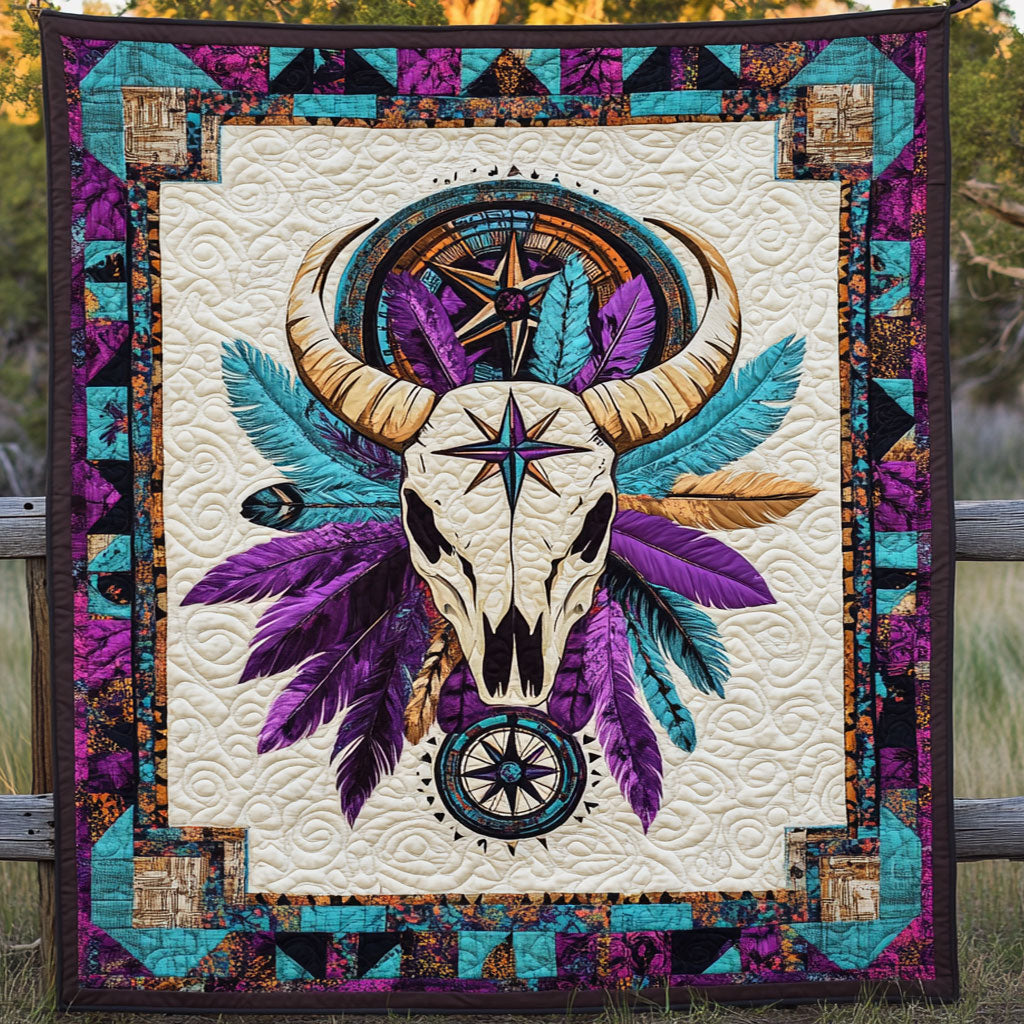Eternal Bull Skull WN2308040CL Quilt