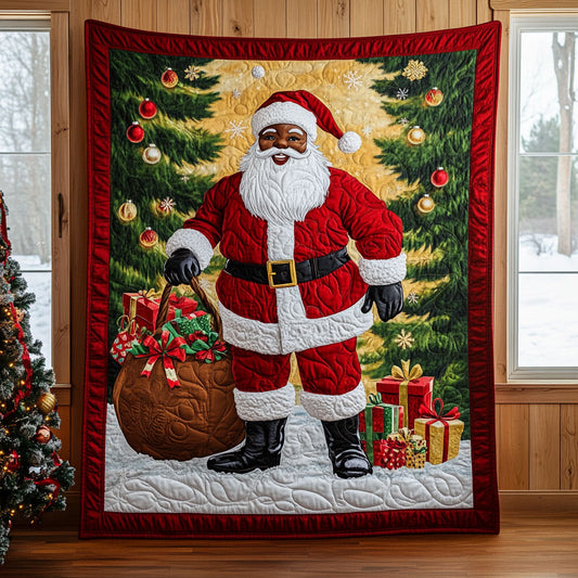 Santa’s Holiday Cheer CW0511011CL Quilt