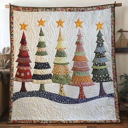 Christmas Tree Cabin WN0707004CL Quilt