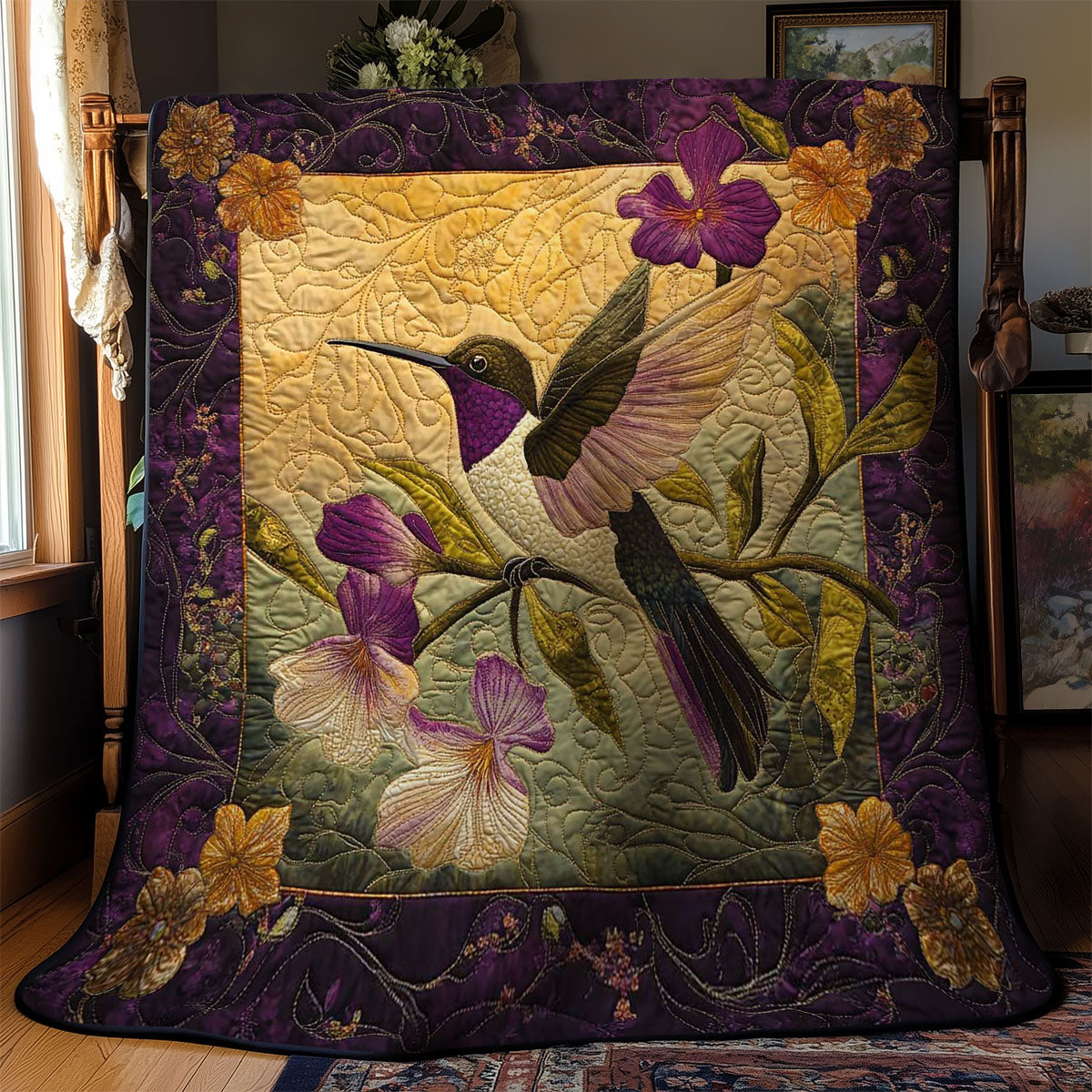 Hummingbird Elegance WN0801056CL Quilt