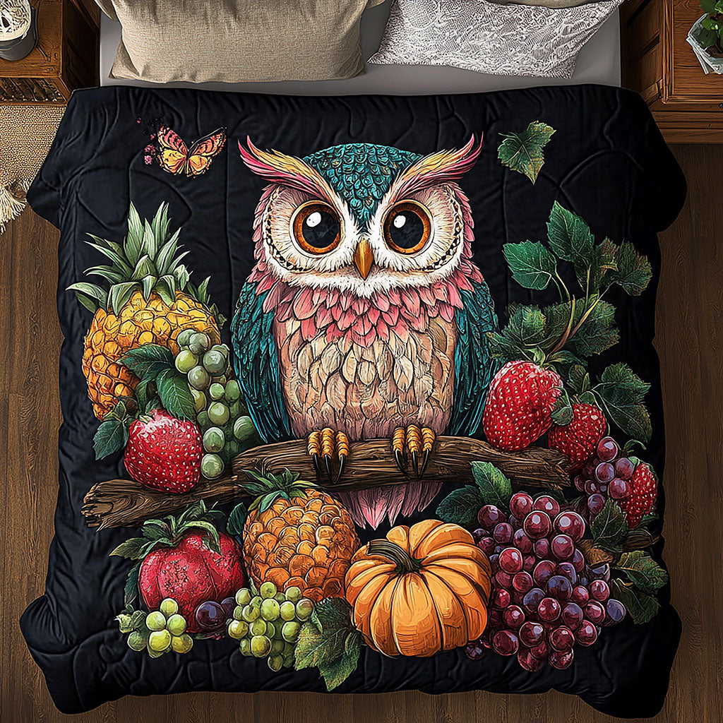 Owl Fruits Color WT1102008CL Duvet Cover Set