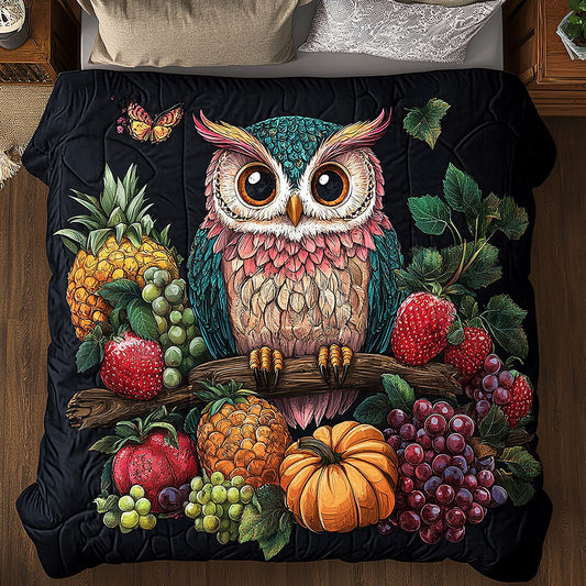Owl Fruits Color WT1102008CL Duvet Cover Set