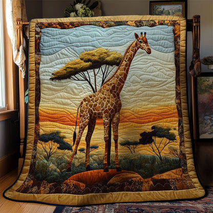 Majestic African Giraffe WN0503001CL Quilt