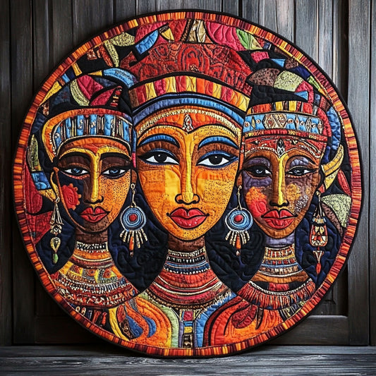 Ethiopia Dream CM3105012CL Quilted Round Mat