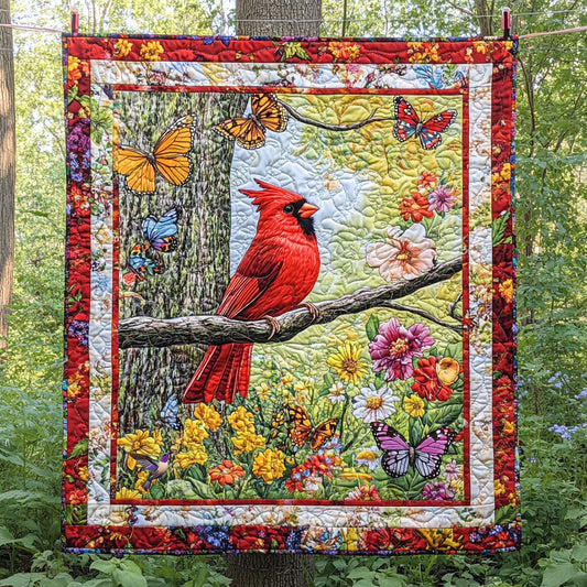 Cardinal Butterfly WT2110024CL Quilt