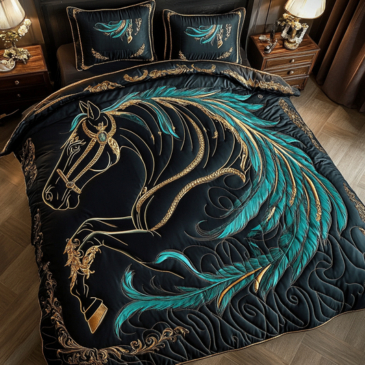 Celestial Stallion YR2201018CL Duvet Cover Set