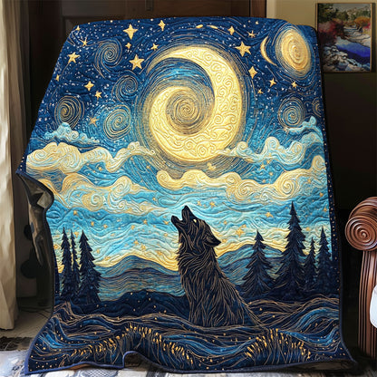 Celestial Wolf Whisper YR2801016CL Quilt