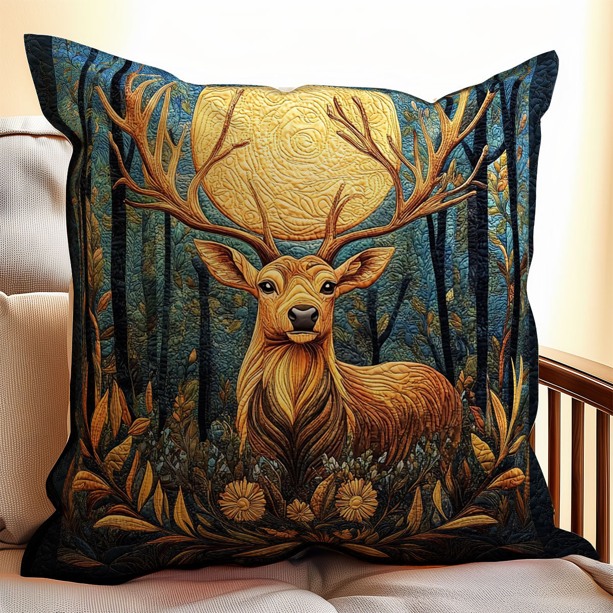 Celestical Deer WX1403043CL Quilt Pillow Case