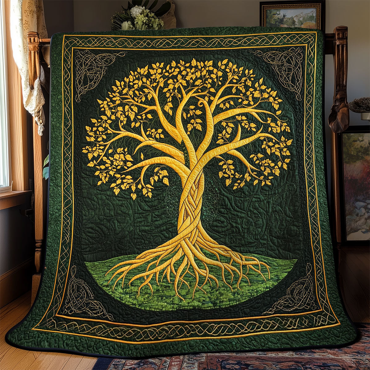 Celtic Heritage Tree YR0302014CL Quilt
