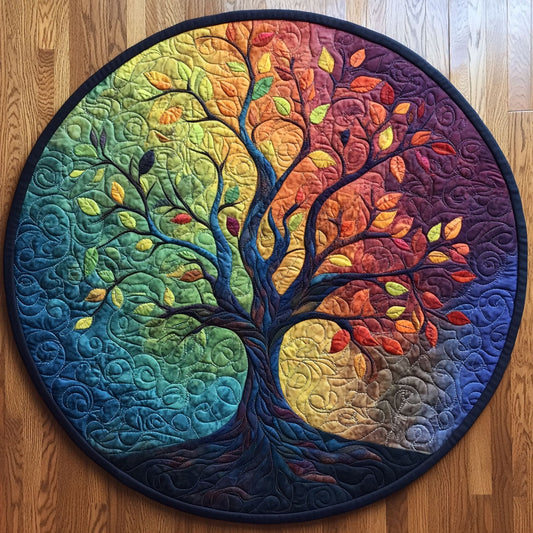Celtic Tree Of Life WX2403054CL Quilted Round Mat