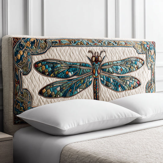 Cerulean Winglight WJ1912004CL Quilted Headboard Slipcover