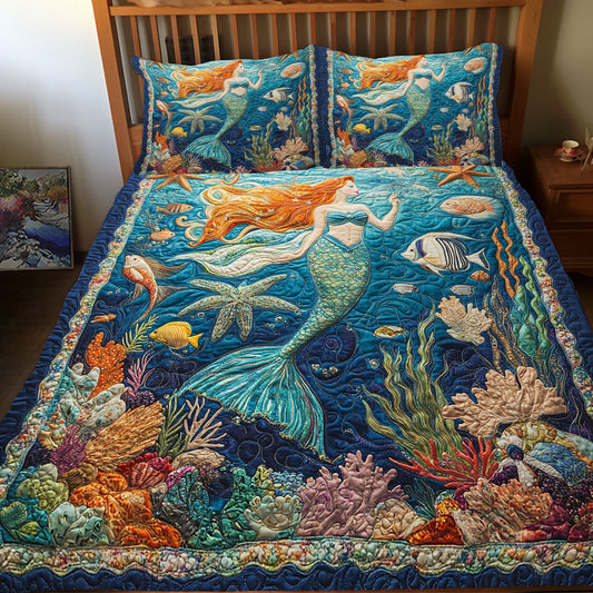 Mermaid Beautiful WX0412082CL Duvet Cover Set