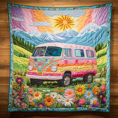 The Bus Of Life CQ0306005CL Quilt