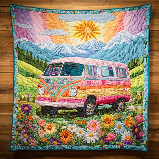 The Bus Of Life CQ0306005CL Quilt