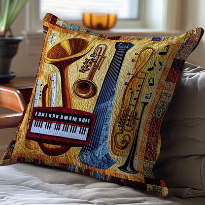 Musical Instrument WJ0411035CL Quilt Pillow Case