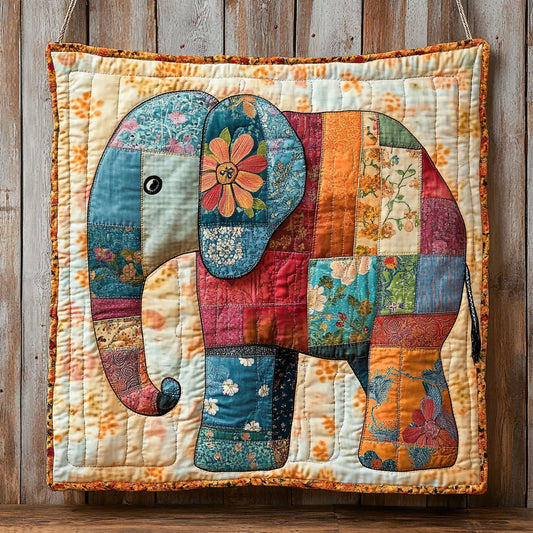 Patchwork Elephant CW2905575CL Quilt