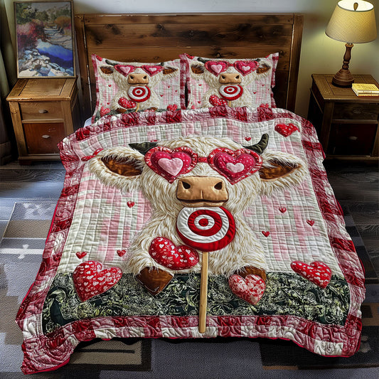 Valentine Of Fluffy Cow WY1701118CL Duvet Cover Set