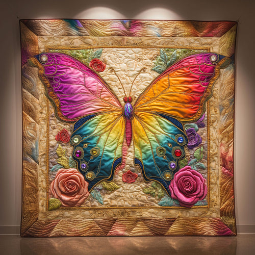 Eternal Bloom Butterfly WN0509028CL Quilt