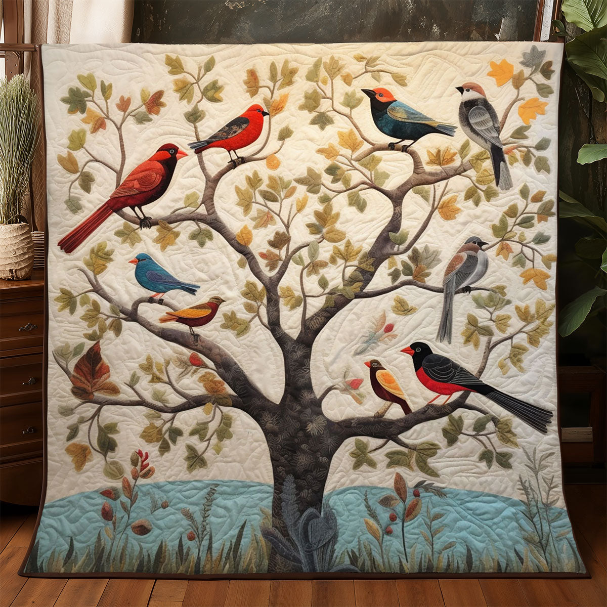 Bird WJ1305003CL Quilt