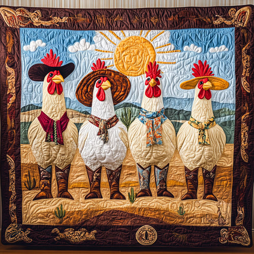 Barnyard Bandits WY1308027CL Quilt