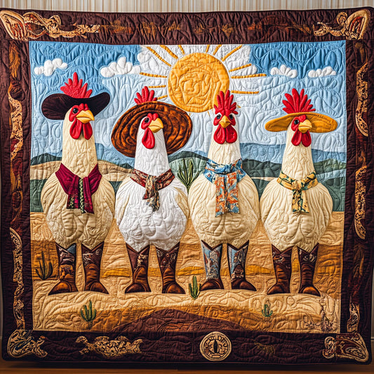 Barnyard Bandits WY1308027CL Quilt