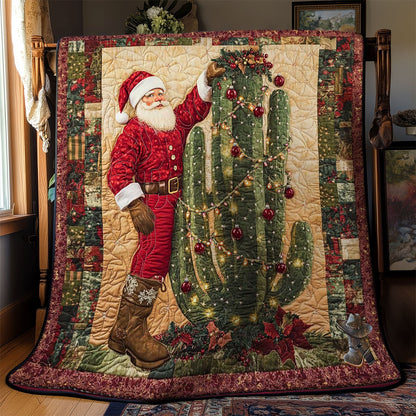 Santa And Cactus Magic WN2211055CL Quilt