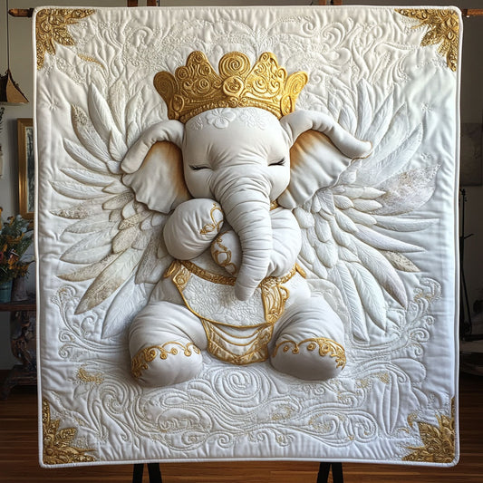 Prince Elephant Wings WY1706014CL Quilt