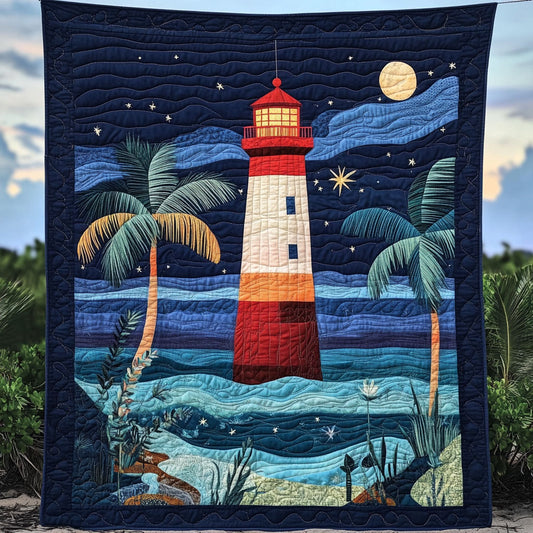 Lighthouse At Night DH0810017CL Quilt