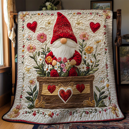 Gnome's Valentine Harmony WN2512020CL Quilt