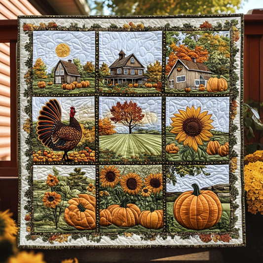 Autumn Glow Turkey WN0409004CL Quilt