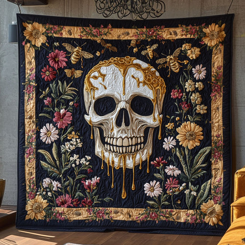 Honey Drop Skull WN2309056CL Quilt