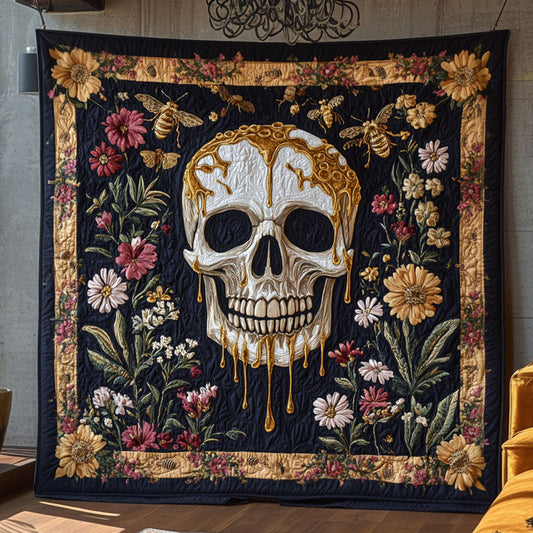 Honey Drop Skull WN2309056CL Quilt