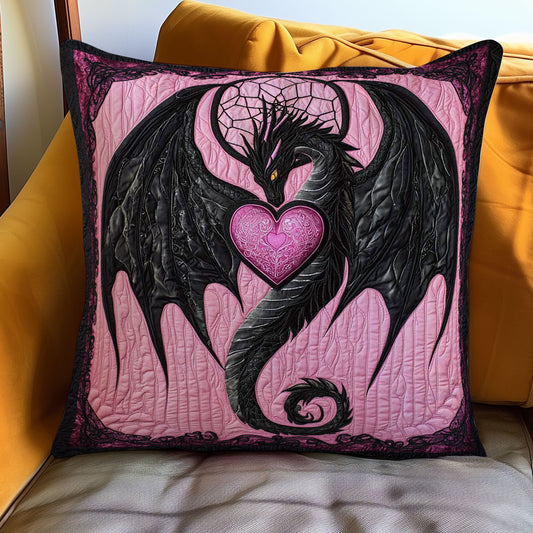 Dragon’s Enchanted Heart WN1002101CL Quilt Pillow Case