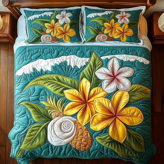 Hawaiian Botanical Dream WY1306039CL Duvet Cover Set